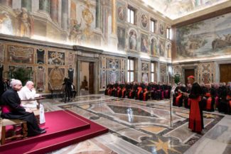Papa Francesco riceve la Congregazione della Dottrina della Fede 'La società smarrisce ciò che rende preziosa la vita umana'3