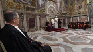 Papa Francesco apre il 91.mo Anno Giudiziario del Tribunale dello Stato del Vaticano. Le sue parole