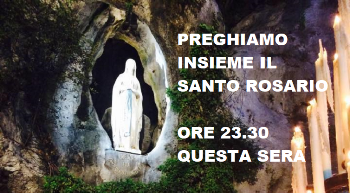 Dalla Grotta Di Lourdes Preghiera Del Santo Rosario 17 Febbraio Live Tv Dalle Ore 23 30 Papaboys 3 0