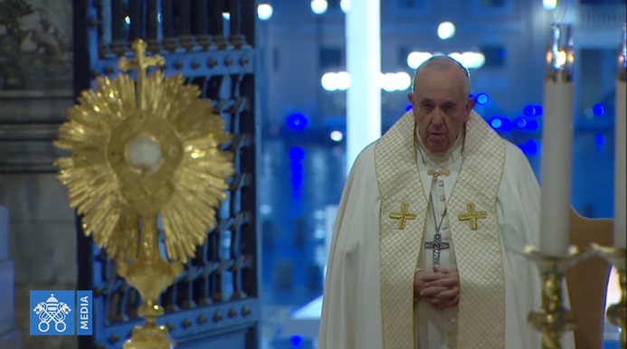 Papa Francesco preghiera 27 marzo 2020
