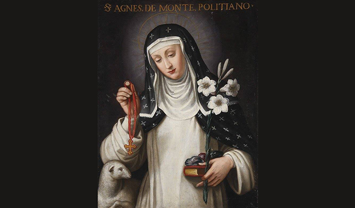 Sant’Agnese da Montepulciano, Vergine