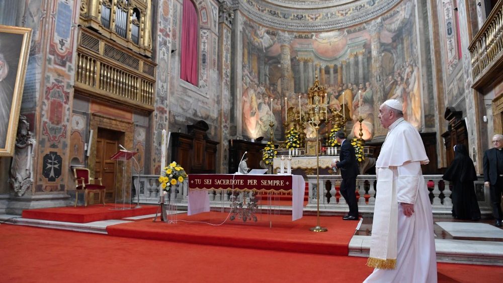 Papa Francesco festa della Misericordia
