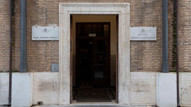La sede del Fondo Assistenza Sanitaria, Direzione di Sanita ed Igiene in Vaticano