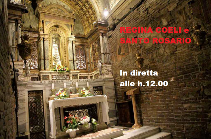 Regina Coeli E Preghiera Del Santo Rosario Dalla Santa Casa Di Loreto Martedi 14 Aprile Live Tv H 12 00 Papaboys 3 0