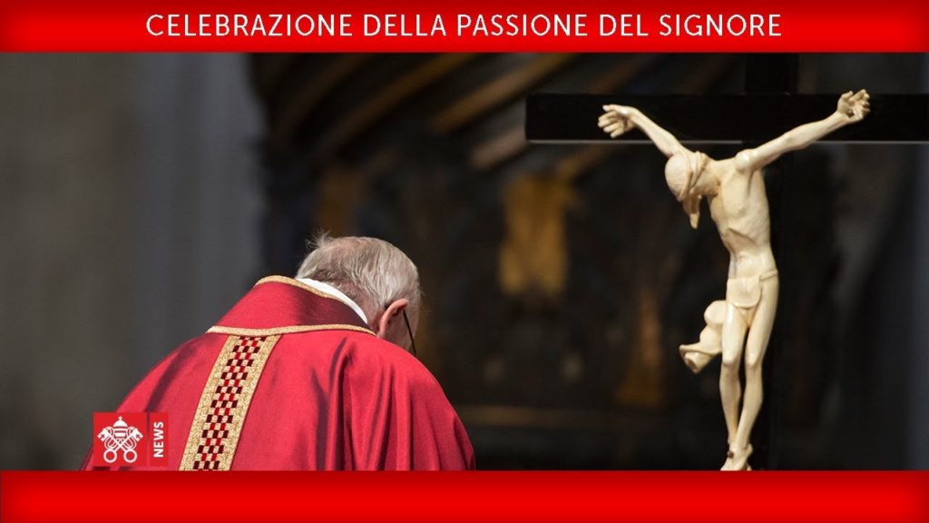 passione Signore papa francesco venerdì santo