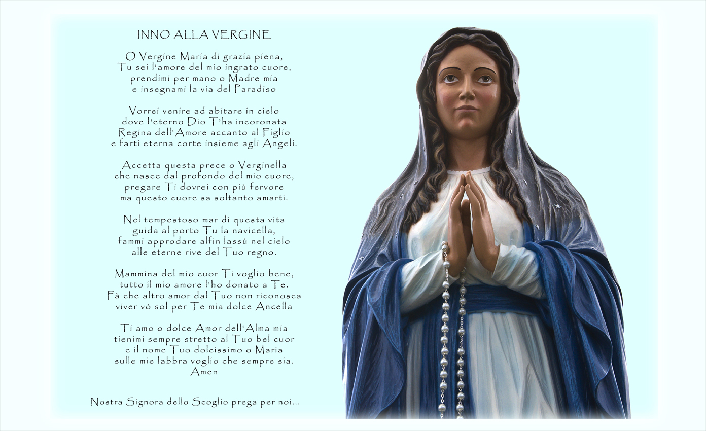 Preghiera alla Madonna dello Scoglio