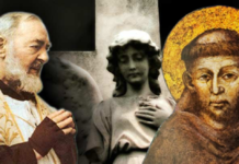 San Francesco, Padre Pio e gli Angeli