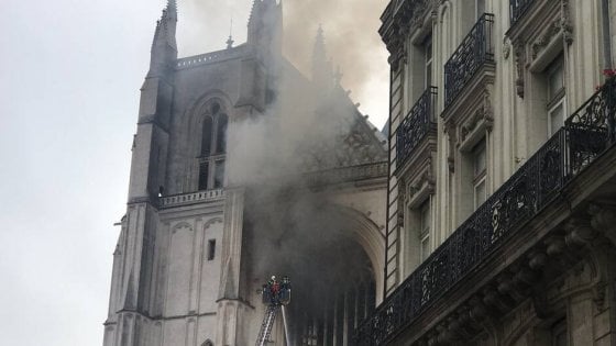 Incendio Cattedrale di Nantes