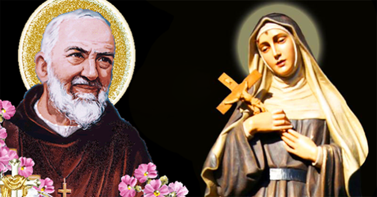 Padre Pio e Santa Rita