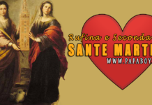 Sante Rufina e Seconda, Martiri 10 Luglio 2020