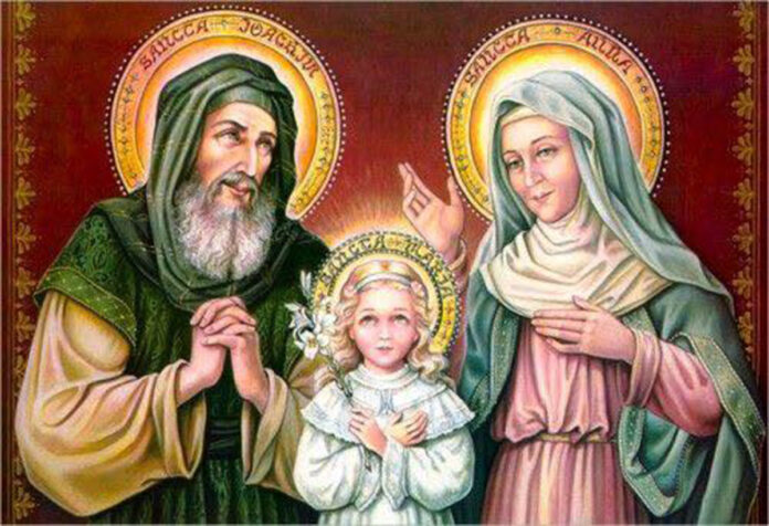 Preghiera ai Santi Gioacchino e Anna