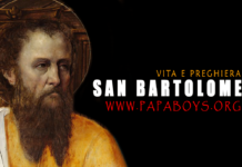 San Bartolomeo, Apostolo 24 Agosto