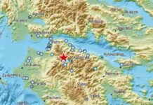 forte terremoto in Grecia 22 agosto 2020
