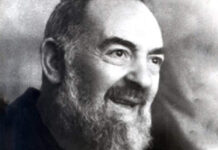 Video raro su Padre Pio
