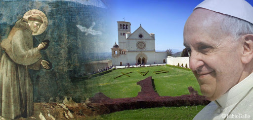 Papa Francesco ad Assisi