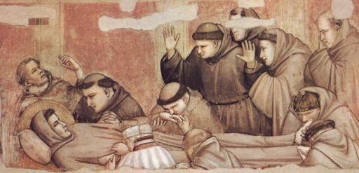 Morte di San Francesco d'Assisi