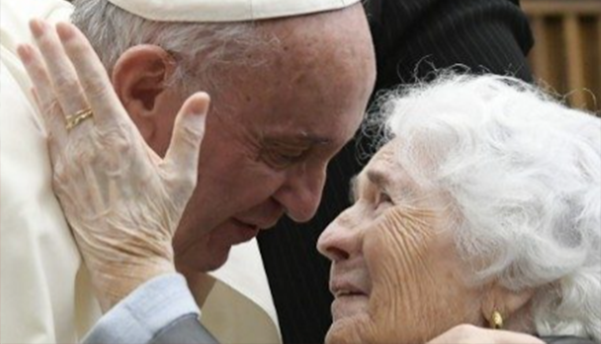 Il messaggio del Papa agli anziani