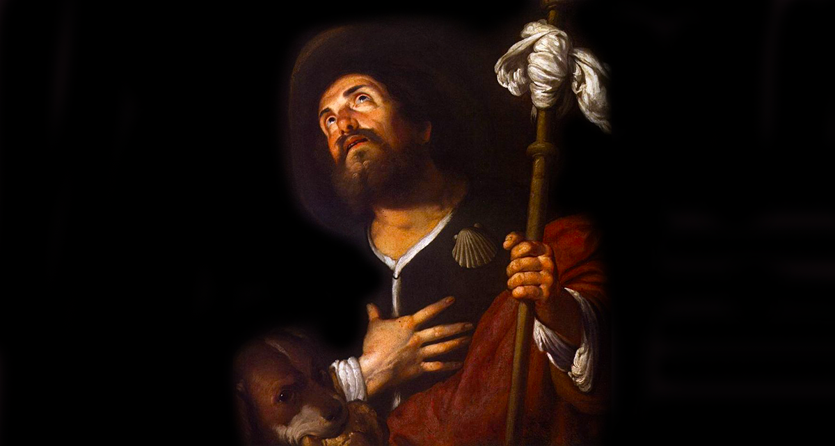 San Rocco, il santo pellegrino invocato contro la peste