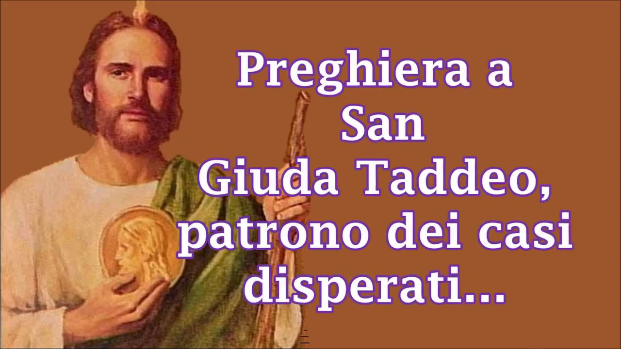 accendi una candela a san giuda taddeo