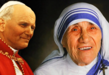 Preghiera a Giovanni Paolo II e Madre Teresa