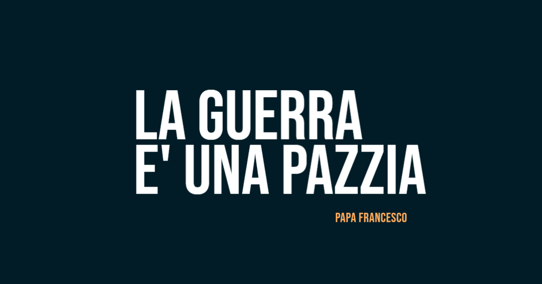 Papa Francesco chiede ancora di pregare per la pace