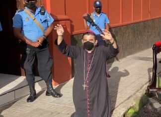 Nicaragua: la polizia nicaraguense blocca il vescovo di Matagalpa