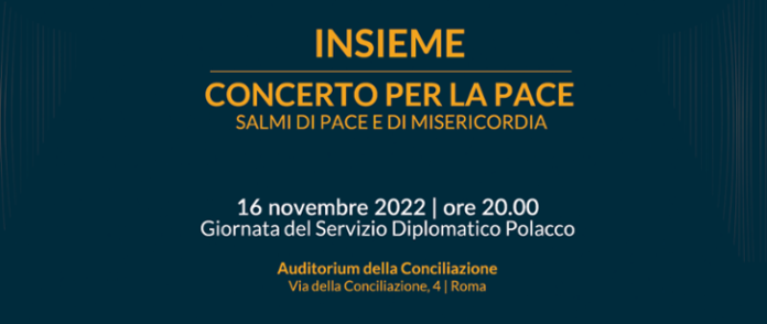 Concerto per la pace, 16 novembre Roma